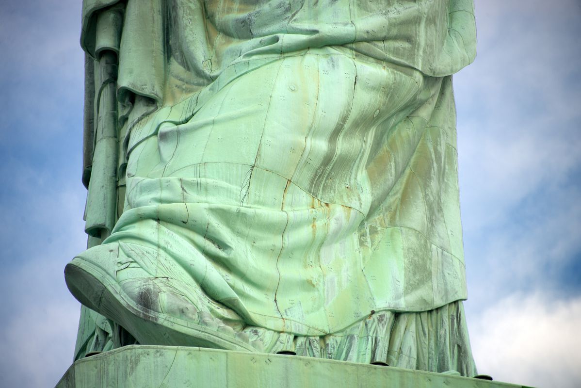 10-05 Statue Of Liberty Right Foot Close Up